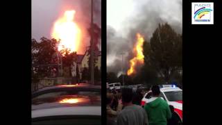 Gasexplosion in Ludwigshafen [upl. by Cheyne449]