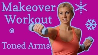 Arm Workout with Weights  3 lb dumbbells  WORKOUT [upl. by Langille]