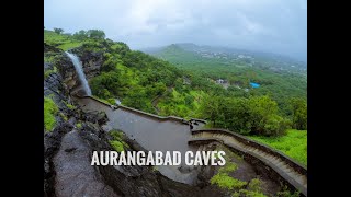 Aurangabad caves Lord Buddha caves visit along with ajanta  ellora caves [upl. by Ecirtap]