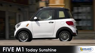 FIVE M1 Today Sunshine  Auto Elettrica CityCar Minicar Spot TV [upl. by Enoved785]