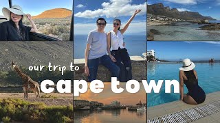 CAPE TOWN VLOG  work trip safari hiking amp wine tasting [upl. by Loyce195]