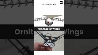 Ornithopter Wings Mechanism 📌 ornithopter wings mechanism mechanical 3danimation cad shorts [upl. by Davidson]