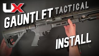 UX Gauntlet Tactical Conversion  Installation [upl. by Jobi694]