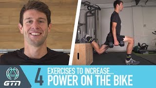 4 Exercises To Increase Your Power On The Bike  Strength Workout For Triathletes [upl. by Cornwall139]