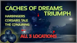 Caches of Dreams Triumph  All 3 Locations  Shattered Realm Debris of Dreams [upl. by Louisa760]