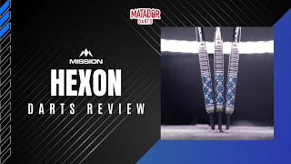 MISSION DARTS Hexon 23g Darts Review [upl. by Stanhope701]