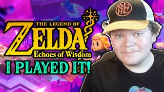 Zelda Echoes of Wisdom HANDS ON IMPRESSIONS  New Trailer Reaction [upl. by Htezzil]