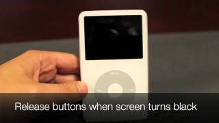 How to Restart an iPod Classic [upl. by Elin]