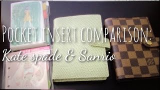 Pocket Planner Insert Comparison Pocket Filofax amp Louis Vuitton Pm Small Agenda [upl. by Aracahs20]