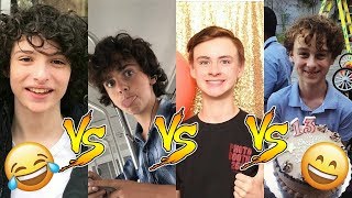 Finn Vs Jack Vs Jaeden Vs Wyatt  Who Is Funnier 😊😊😊  CUTE AND FUNNY MOMENTS  IT Movie 2017 [upl. by Orvie]