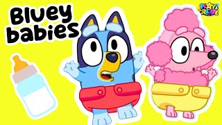 Bluey Real Life Characters  Real Bluey Dog amp Puppies [upl. by Anires]