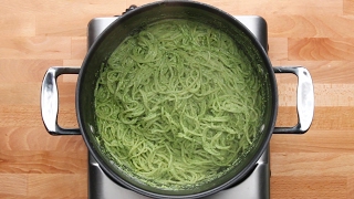 Vegan Pesto Pasta VeganFridays [upl. by Enairb]