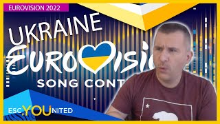 REACTION  Vidbir 2022 Entries Ukraine EUROVISION 2022 [upl. by Aihsoj]