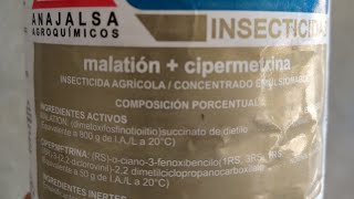 malation con cipermetrina [upl. by Halden]