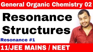 Organic Chemistry  GOC 02  Resonance 01  How to Draw Resonance Structures IIT JEE  NEET [upl. by Satsok]