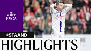 HIGHLIGHTS Standard de Liège  RSC Anderlecht  20232024 [upl. by Uund54]