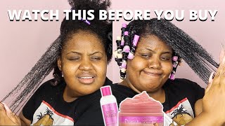 THIS IS WHAT HAPPENS WHEN BRANDS HOP ON HAIR TRENDS  Mielle quotRice Waterquot Collection HONEST Review [upl. by Ignacia]