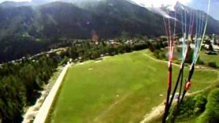 Speed Flying landings gone wrong in Chamonix [upl. by Aztiram507]