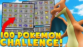 Minecraft 100VS100 MEGA PIXELMON MINIGAME CHALLENGE  Pokemon Modded Battle Minigame  JeromeASF [upl. by Nelsen]