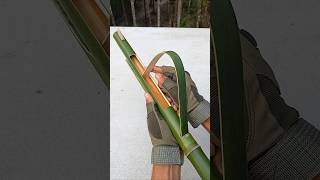 Bamboo Creations with Single Stick Bamboo Slingshots bamboo bamboocrafts Bamboo art Diy [upl. by Nawrocki392]