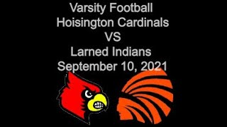 Varsity Football  Hoisington VS Larned 9102021 [upl. by Adaval51]