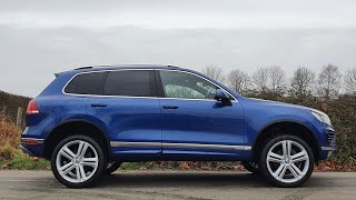 VW Touareg 7P 201518 R Line Spec Review Features and Controls [upl. by Dlorag]