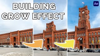 Building GROW EFFECT  Adobe After Effects Tutorial [upl. by Deehsar704]