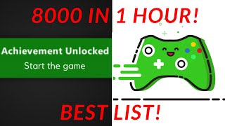 Easy Xbox One Games To Boost Your Gamerscore 20000 Best List [upl. by Oknuj]