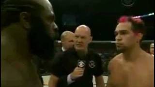 Kimbo Slice gets knocked out in seconds [upl. by Hulton926]