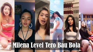 Milena Level Tero Bau Bola A  Tiktok Compilation Video  G BoB [upl. by Trautman]