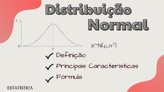 Distribuição Normal  Definição e Fórmula [upl. by Eldorado]