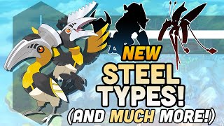 Designing NEW POKEMON  New Steel Types Normal Type and Much More [upl. by Erskine461]