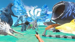 FPS Avatar Rescues Sea Monsters and Fights Ice Monsters  Animal Revolt Battle Simulator [upl. by Floria401]