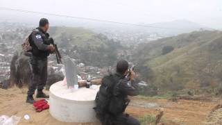 operação na favela do Sapo em Camará com intenso tiroeio [upl. by Shriver]