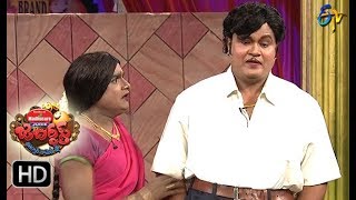 BulletBhaskarSunamiSudhakarPerformance  Jabardasth  12th October 2017 ETV Telugu [upl. by Scoville]