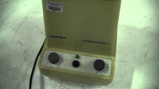 Eppendorf Centrifuge 5415 C [upl. by Yanat456]