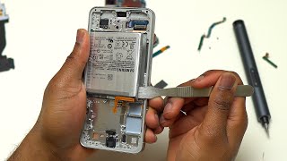 Samsung Galaxy S24 Battery Replacement Repair [upl. by Chavez]