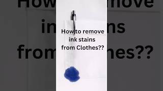 Ultimate Guide How to Remove Ink Stains from Clothes  Quick amp Easy Methods [upl. by Giana]