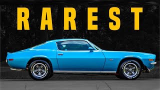 20 RAREST Chevrolet Camaros Ever Made [upl. by Eirahcaz735]