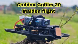 Caddx Gofilm 20 Cinewhoop Moonlight Maiden Flight [upl. by Letta]