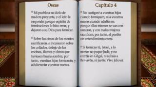 La Palabra de Dios Oseas Biblia hablada RV 1960 [upl. by Sprage868]