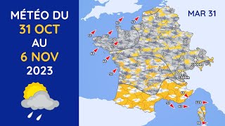 Météo du Mardi 31 Octobre au Lundi 6 Novembre 2023 [upl. by Anderegg]