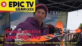 Ski Test Line Sick Day 2014 Skis [upl. by Lienhard]