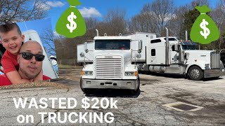 SPENT 20000 to become an Owner Operator NOW brokers Won’t even Work with YOU  End of Trucking 24 [upl. by Igic147]