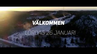 Årjängs Slalombacke 2019 Snösprutning  4K [upl. by Millham]