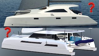 OUR DESIGN CHOICE REVEALED For Our Catamaran Build  MJ Sailing [upl. by Carline665]