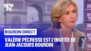 Valérie Pécresse face à JeanJacques Bourdin en direct [upl. by Nylidnarb]