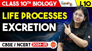 Life Processes class 10 Biology EXCRETION  Class 10 Science Chapter 6  UMANG [upl. by Ydassac]