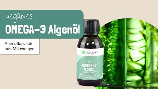 Omega3 Algenöl Flüssig [upl. by Aynnat]