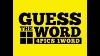 Guess The Word 4 Pics 1 Word  Level 20 Answers [upl. by Arimas272]